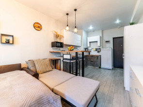 Апартаменты Sun city apartments ЖК Сокол с балконом