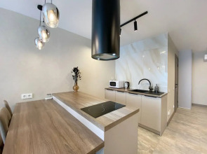 Квартира Стильная Двухкомнатная с Видом на Море во Владивостоке