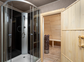 Частный дом A-frame с сауной у Игоры