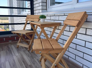 1-к. квартира на Базарной площади с видом на пруд, 30 м², 22 этаж