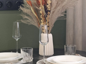 Новая Студия -апартамент с кухней, посудомойкой, стиралкой для двоих + допместо 3 этаж 10 минут от центра Нижнего Новгорода