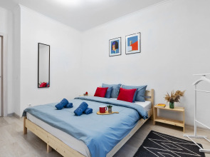 Great view 2-rooms Apartment 2 Min Walk to Raykin Plaza 2