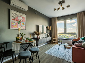 Квартира Dobrolyubova Great View 29 Floor