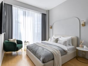 Квартира GM Apartments Суперсовременная Видовая Квартира в Neva Towers