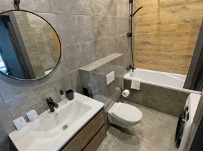 Апартаменты Уютные апартаменты Prime Grey в ЖК Савеловский Сити в центре Москвы