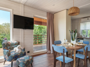 Vozdukh Vozle Reki I Gornolyzhnoy Bazy V Chertovitsakh Private house