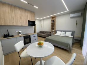 Квартира Уютная Студия в 7 Минутах от Центра