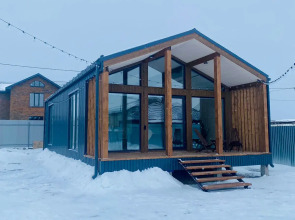 Частный дом Барн-хаус с сауной и чаном