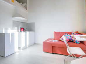 Квартира Домиго Двухуровневая Студия в Центре Города