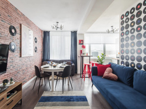 Квартира GM Apartments в стиле Рок-н-ролл с видом на Кремль