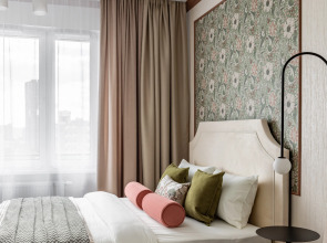 Квартира Moscow Deluxe Apartments Comfy Studio Berzarina