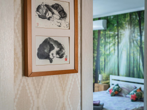 Апартаменты на пешеходной улице с 2-мя спальнями