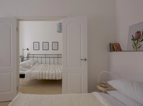 Квартира с двумя спальнями и кухней-гостиной