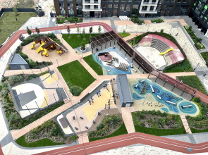 Апартаменты Fsf Премиальная Видовая Двушка c Кофемашиной