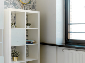 Апартаменты Lalapart Marengo с панорамным видом на 35 этаже небоскреба Савеловский Сити