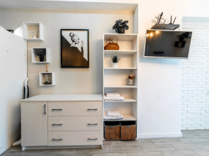 Апартаменты Sun city apartments ЖК Сокол с балконом