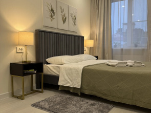 Квартира Новая Дизайнерская на Центральной Улице Города