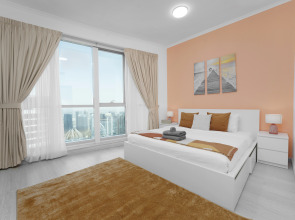 Апартаменты Unique & Stylish High Floor close to Marine Club