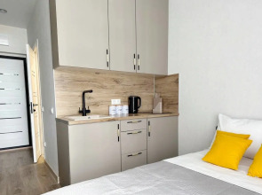 Апартаменты 129 с балконом и видом на море в элитном ЖК Кислород