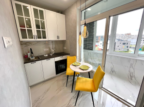 Квартира Уютная с большим балконом в новом ЖК Символ