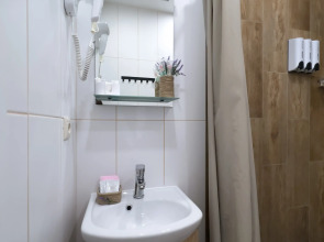 Квартира студия в голубых тонах