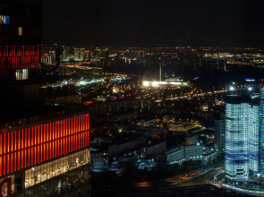 Апартаменты Sky City Moscow 62 этаж! Вид на Башни, Лужники, Парк победы и город! Очень уютный!