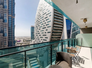 Апартаменты Stylish 1BR at Damac Merano Tower with Great View