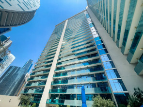 Апартаменты Stylish 1BR at Damac Merano Tower with Great View