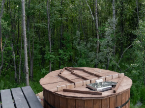 Частный дом A-Frame в лесу в 6 км от Мурманска