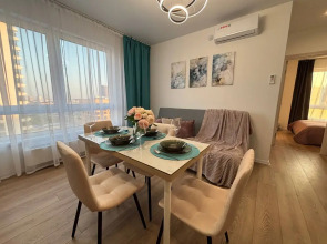 Квартира на 24 Этаже с Видом на Москву