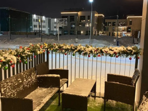 Апартаменты Охта Парк Ohta Loft Apartments с террасой