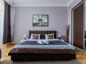 Апартаменты Стандартные с 3 спальнями и Балконом