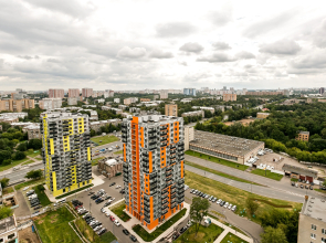 Double Tower Apartment on Dmitry Ulyanov St