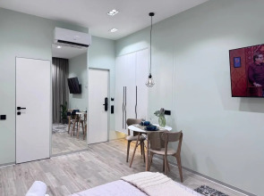 Квартира Студия Business Pink у метро Площадь Ильича