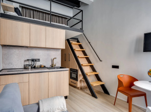 Апартаменты Двухуровневые апартаменты Estetic House в ЖК Loft FM