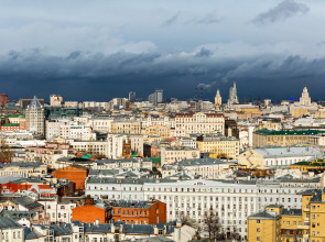 Great view on Kremlin 2 rooms apartment 23 floor