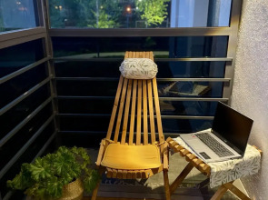 квартира премиум-класса в стиле "эко" с видом на парк и речку