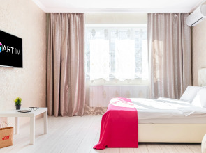 Апартаменты на 17 этаже в светлых тонах с видом на ЖК Тургенев , ФМР, Smart TV, комфорт и стиль by Depart Apart