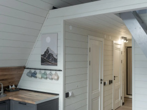 Частный дом A-Frame в лесу в 6 км от Мурманска