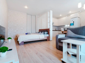 Апартаменты Студия в самом центре левого берега Иртыша