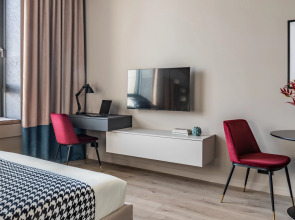 Квартира Moscow Deluxe Apartments Alcon Tower