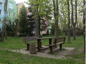 Апартаменты 2 комнаты красивый сад и зона барбекю