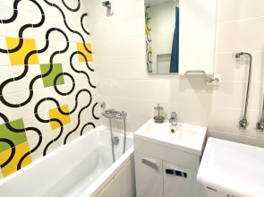 Квартира Просторная квартира близь центра и набережной Закат на озере