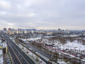 Апартаменты Бизнес-студия с видом на Москва-реку