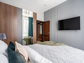 Квартира Nut на Манчестерской Satin home