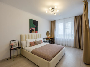 Квартира Уютная 2х комнатная у метро Нагорная