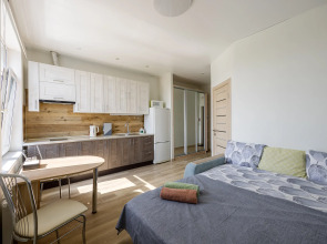 Квартира Студия на 30-ом Этаже с Видом на Лес