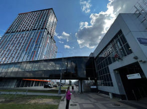 Студия Уютная с красивым видом у метро Технопарк