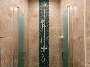 Апартаменты Lalapart Gray stone на 30 этаже небоскреба Савеловский Сити