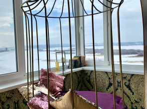 Квартира Трёхкомнатная-люкс на 23 этаже с видом на Волгу